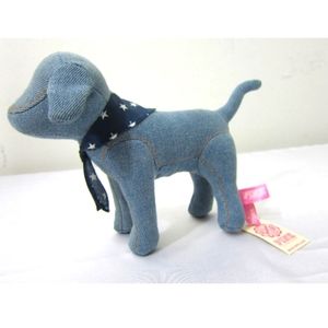Victoria’s Secret Pink Denim Dog With Bandana